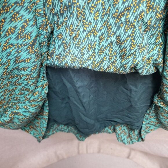 PrAna Dress Size Small Green Blue Laurel Nari Dress Spaghetti Straps Sleeveless - Picture 7 of 8